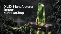 XLSX Manufacturer Import für HikaShop