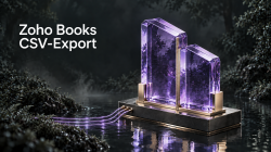 Zoho Books CSV-Export