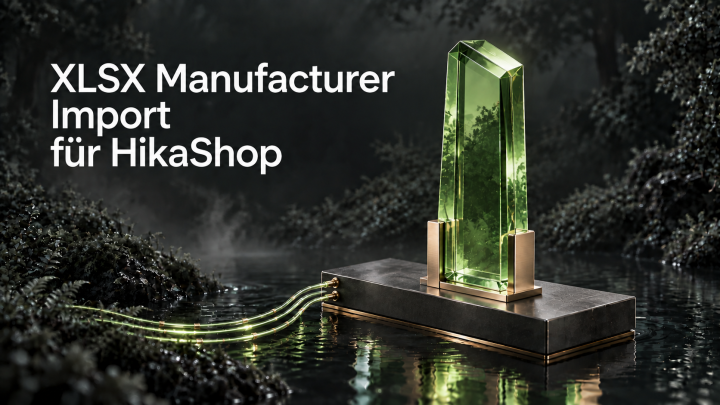 XLSX Manufacturer Import für HikaShop