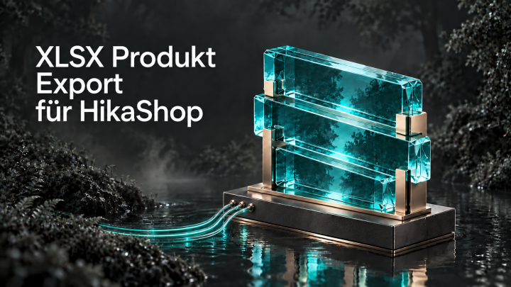 XLSX Produkt Export für HikaShop